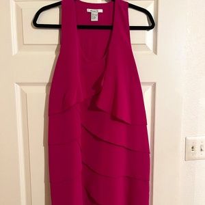 Pink Hanna G Scalloped Dress Size L